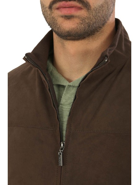 Bomber Gimo's in Camoscio Marrone